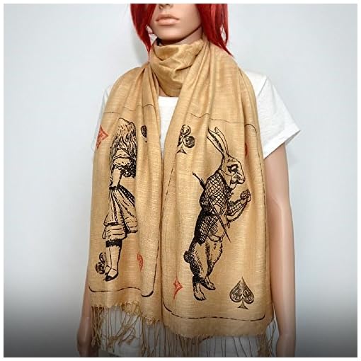 Alice in wonderland scarf/shawl - Image 3