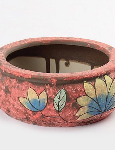 YSDSS Creative Garden Cement Crafts Home Furnishing Decoration Artificial Flowers Vases/Flowerpot JTGM