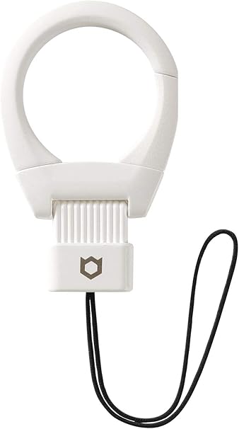 Amazon Iface Quick Release カラビナリング ストラップ ホワイト ストラップ マスコット 通販