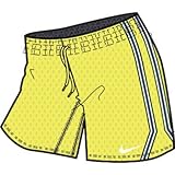 Nike Womens Dri-Fit Running Short With Brief 573728-616 Pink