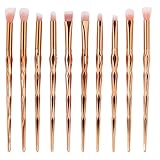 Beautyvan Makeup Brushes Set, 2018 New Design Arrival 10Pc Mermaid Foundation Eyeshadow Contour Eye Lip Makeup Brushes Set