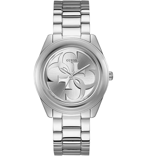 Guess G Twist Silver Dial Ladies Watch W1082l1 Buy Online At Best