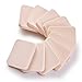 OWLFAVO 20pcs Makeup Powder Sponges Round and Square Latex Free Disposable Beauty Blender Foam Cosmetic Applicator Facial Puffs for Flawless Foundation, Sensitive and All Skin Types