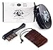 Beard Brush & Comb Kit for Men (3pc) - Great for Beard Grooming, Beard Care & Mustache, Styling and Distributing Oil - 100% Wild Boar Bristles - Comes with