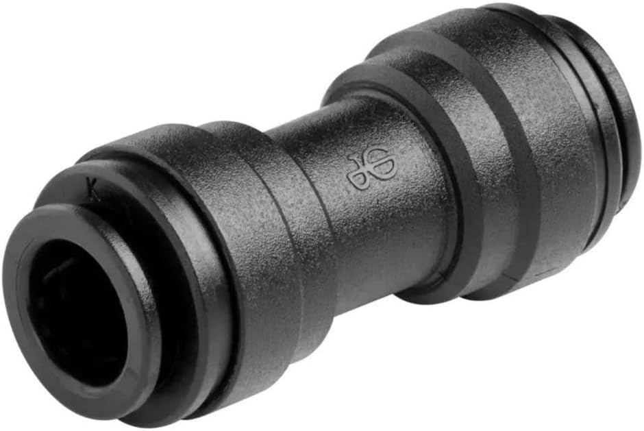 John Guest Metric Speedfit Equal Straight Connector 12mm Gray Acetal