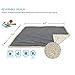 Waterproof Blanket,Pee Proof Couch Sofa Bed Protector Cover for Baby,Super Cozy Plush Fleece Warm Sherpa Lining Throws and Blankets for Boating Camping 60