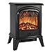 Best Choice Products Free Standing Electric 1500W Fireplace Heater Fire Stove Flame Wood Log Portable