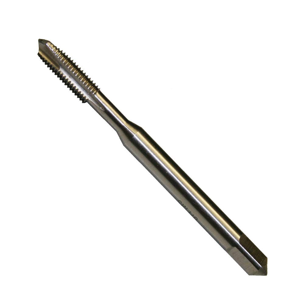 Machine tap M5 through hole (HSS-G, DIN371/76, polished, shape B, with peeling point, metal and stainless steel suitable) — image 1