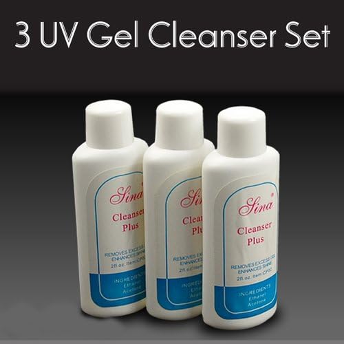 3 Lina UV Gel Cleanser Plus Acrylic Nail Art Tip Remover Amazon.co.uk