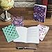 Elan Publishing Company Assorted Pattern Field Memo Notebooks, 3.5x5.5 in Ruled Lined Office Notepads for Nurses, Teachers, and Students, Small and Easy to Carry Pocketbook, Quick Note Taking, 5 Pack