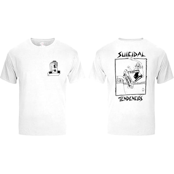 Suicidal Tendencies Official TS66 SxTx Charlie Manson + Sticker