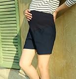 YeeSure Maternity Mini Shorts YF10 Slim Fit with Elastic Waist for Pregnancy
