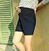 YeeSure Maternity Mini Shorts YF10 Slim Fit with Elastic Waist for Pregnancy