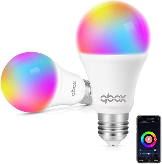 Bombilla Led Inteligente Wifi Compatible Con Smart Life Google Home
Alexa IFTTT Smart Bulb RGB 7W E27 Multicolor Para Domtica Temporizador
Programable 2 UnidadesPrecio estimado 19.25 €
