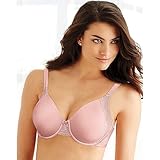 Bali Womens One Smooth U Side Support Underwire Bra(3547)-Hush Pink/Warm Steel Combo-34C