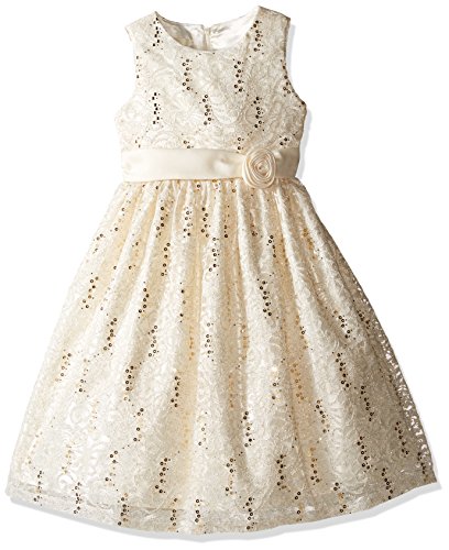 green emerald velvet dress Girls Birthday Gold Dress Children's Sequin Princess Dress main image 0