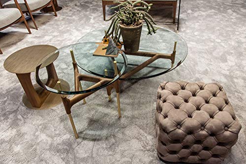 Bassett Glass | 20" Round Tempered Glass Table Top - 1/2" Thick - Beveled Polished Edge