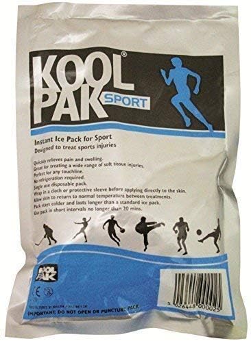Kool Pak First Aid Sports Quick Relives Injury Treatment Instant Ice Pack