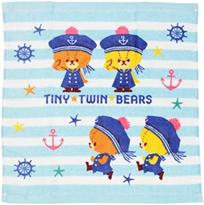 Amazon Co Jp ルルロロ ハンドタオル タイニーセイラーズ 青ボーダー ウォッシュ 林 タオル 絵本 キャラクター グッズ おもちゃ