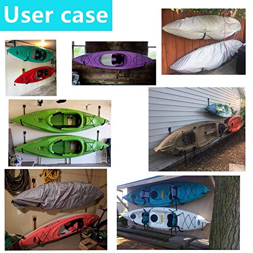 Mrhardware Kayak Wall Hanger 100 Pound Capacity Kayak Storage Garage or Storage Room - Thumbnail 5