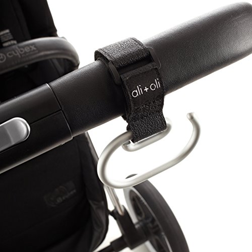 Ali+Oli Modern Stroller Hook - Universal Fit for Walkers, Wheel Chairs, Buggy's & Prams