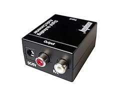 Digital Optic Coax and Optical Toslink to Analog