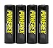 Powerex Precharged Rechargeable AA NiMH Batteries (1.2V, 2600mAh) - 4-Pack (MHRAAP4)