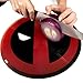 Marvel Deadpool 12 Inch Glass Cutting Board - Great Father's Day Gift - Non Slip Feet