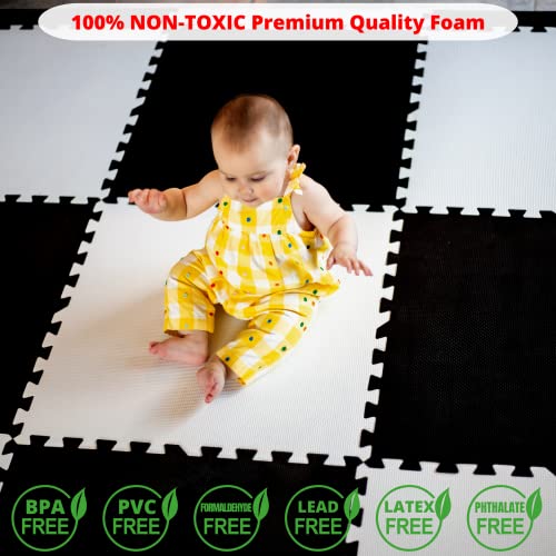 Baby Play Mat Tiles Extra Large Thick NonToxic Foam Floor Puzzle Mat