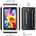 SUPCASE Samsung Galaxy Tab 4 7.0(SM-T280/SM-T285) Case - Unicorn Beetle Pro Series Full-body Hybrid Protective Case with Screen Protector (Black), Dual Layer Design/Impact Resistant Bumper