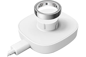 VOVELF Compatible with Oura Ring 4 Charger,Fast Charging Dock and USB-C Cable(NOT Compatible for Oura Ring Gen3) (White, Size 10)
