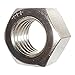 3/8-16 Finished Hex Nuts, Stainless Steel 18-8, Plain Finish, Quantity 50 by Fastenere