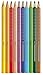 Faber-Castell 110912 Jumbo Grip Colouring Pencils Set, 12 Pieces, Triangular, Shatterproof, for Children and Adults