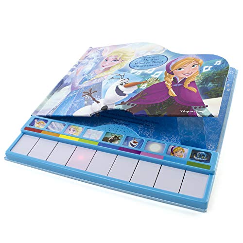 Disney Frozen - Sing-Along Songs! Board Book with Built-In Keyboard Piano - PI Kids - Thumbnail 4