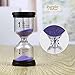 Lonnom Sand Timer Set 3 Pack Colorful Sandglass Hourglass Sand Clock 1 / 3 / 5 Minutes for Kids, Classroom, Kitchen, Games, Brushing Timer, Home Office Decoration Timers