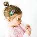 California Tot Felt Cute Animal Hair Snap, Non-Slip Hair Clips for Toddler, Girls (Mega Set of 9)