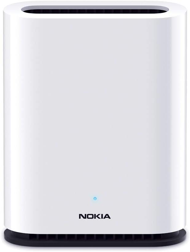 Amazon Com Nokia Wifi Beacon 1 High Performance Whole Home Wifi Mesh System Replaces Your Existing Router Supports Ac1200 Throughput And Resolves Wifi Interference Issues Single 1 Pack Computers Accessories