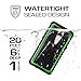 Ghostek Nautical Military Rugged Armor Waterproof Case Compatible with Galaxy S9 (Green)