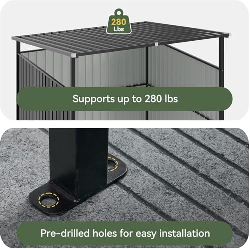 Aoxun 6x6 Outdoor Grill Gazebo Review: Open-Front Storage & BBQ Shelter image 20