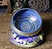 Tibetan Singing Bowl Set ~ Handmade Design ~ Meditation Chime (Leather stick (thick voice))
