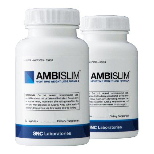 Ambislim (2 Bottles) - Night Time Weight Loss Aid. Lose Weight While You Sleep! Ambislim (2 Bottles) - Night Time Weight Loss Aid. Lose Weight While You Sleep!