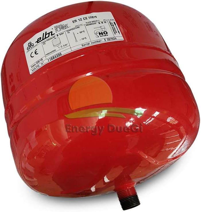 Elbi A102L20 Expansion Tank for Heating er12 ce, Blue/Red/White