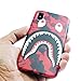 iPhone X /10 Shark Face Case Street Fashion: Luxury Flexible Durable Designer Protective TPU Cover/Bumper/Skin/Cushion for 5.8