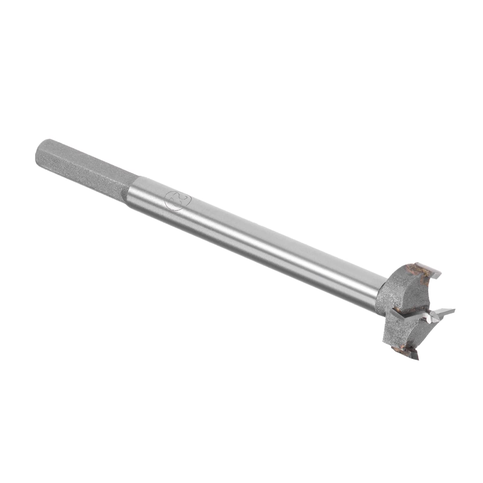 Kozelo Forstner Drill Bit - [22mm] Tungsten Carbide Auger Opener for Wood Furniture Hinge Woodworking Use, Hex Shank, Gray