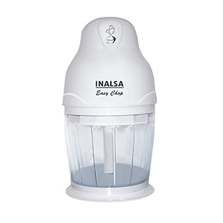 Inalsa Easy Chop 250-Watt Electric Mini Chopper (White)