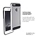 Caseguru Armor Guard Slim Fit Case for iPhone 6 PLUS / iPhone 6S PLUS (5.5 Inch) [STAND FEATURE] - Silver
