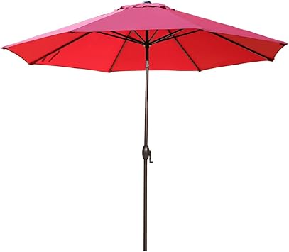 Amazon Com Abba Patio 11 Feet Patio Umbrella Outdoor Table