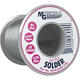 MG Chemicals 60/40 Rosin Core Leaded Solder, 0.025" Diameter, 1 lbs Spool