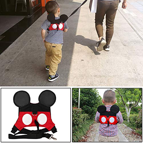 MPAYIXUNGS Baby Safety Walking Harness-Child Toddler Anti-Lost Belt Harness Reins Toddler Anti-Lost Belt with Safety Leash Mini Strap for Boys and Girls