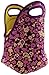 Built NY Gourmet Getaway Neoprene Lunch Tote, 12 in, Lib Floral Purple